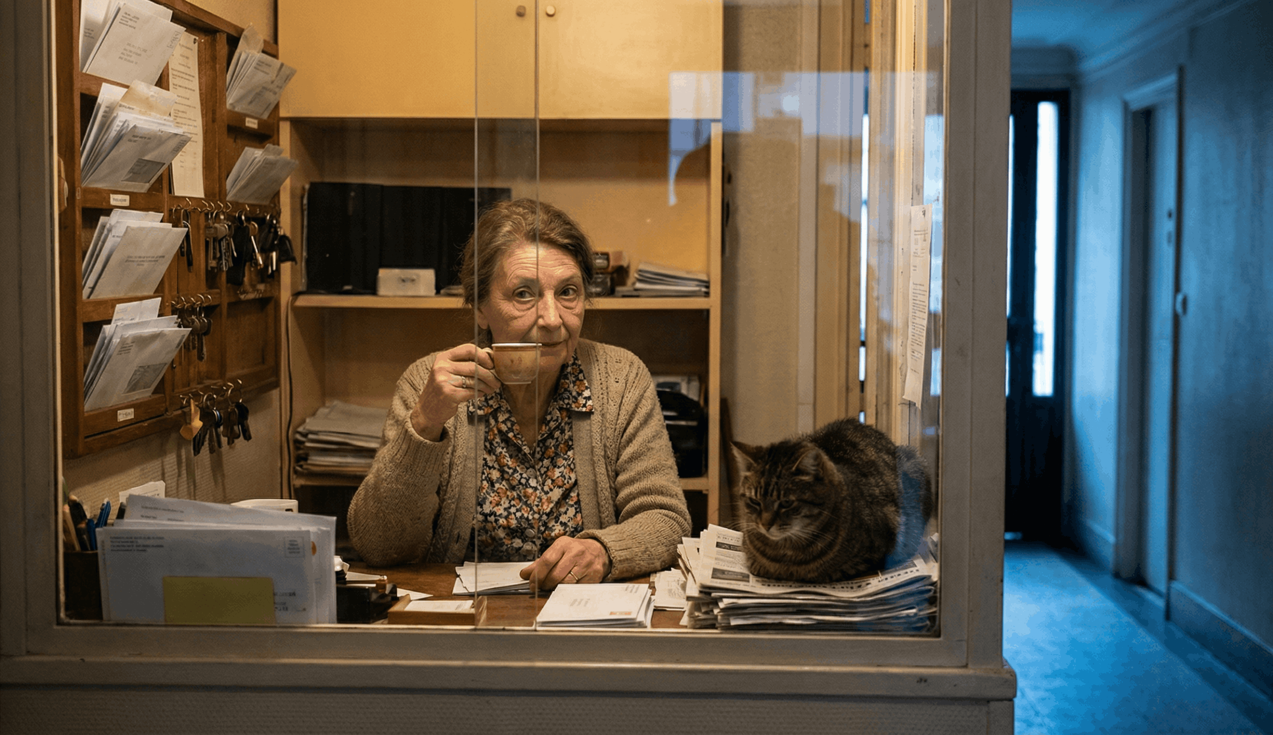 Parisian Concierge Loge Madame Helena